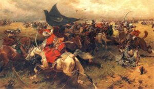 Battle-Over-the-Turkish-Banner.-Probably-16th-17th-century-during-one-of-the-conflicts-between-Polish-Lithuanian-Commonwealth-and-the-Ottoman-Empire-300x173 Zaferin Serhat Türküsü