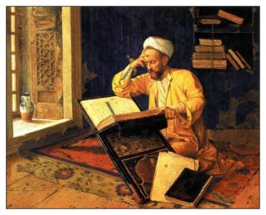 osman_hamdi_bey_kuran_okuyan_adam_tablosu-300x242 F.Râzi'nin Bir Hristıyan Bilgin İle Münakaşası